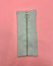Load image into Gallery viewer, Center zip pencil pouch