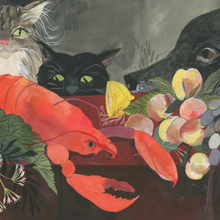 Load image into Gallery viewer, Happy Birthday Lobster Greeting Card