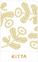 Load image into Gallery viewer, KITTA Gold foil transfer stickers
