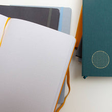 Load image into Gallery viewer, Linen-Wrapped Hardcover Journal - Dot Grid