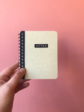 Load image into Gallery viewer, NOTES - handmade rescued notebook