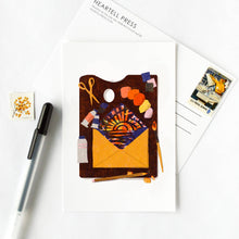 Load image into Gallery viewer, Envelope Palette Postcard