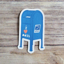 Load image into Gallery viewer, I heart mail paper sticker