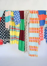 Load image into Gallery viewer, WIDE STRIPE TURKISH HAND TOWEL / MALIBU
