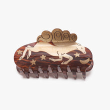 Load image into Gallery viewer, Wild At Heart White Horse Hair Clip