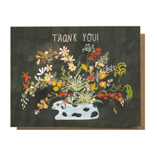 Load image into Gallery viewer, Dalmation Floral Thank You Card