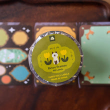 Load image into Gallery viewer, Retro Frames Sticky Labels Paper Roll