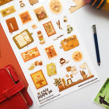 Load image into Gallery viewer, Journaling Faves Sticker Sheet