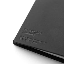 Load image into Gallery viewer, Traveler's Notebook Starter Kit - Regular Size - Black Leather