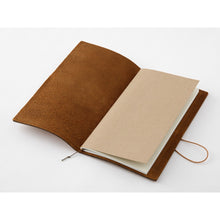 Load image into Gallery viewer, Traveler's Notebook Starter Kit - Regular Size - Camel Leather
