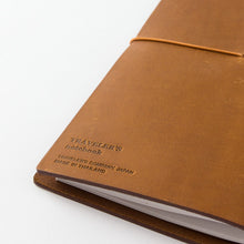 Load image into Gallery viewer, Traveler's Notebook Starter Kit - Regular Size - Camel Leather