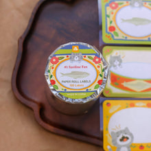 Load image into Gallery viewer, Sardine Fan Sticky Labels