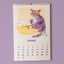 Load image into Gallery viewer, 2025 Risograph Wall Calendar - Ain't Life Grand?