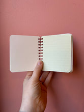 Load image into Gallery viewer, CLUES - handmade rescued notebook