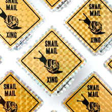 Load image into Gallery viewer, SNAIL MAIL XING Crossing Prismatic Single Sticker