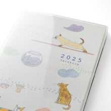 Load image into Gallery viewer, Slim Pocket Diary 2025 - Cats