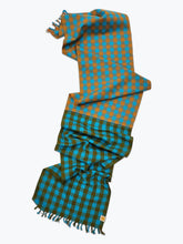 Load image into Gallery viewer, Chunky Plaid Table Runner - Pond