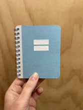 Load image into Gallery viewer, CLOUD DIARY - handmade rescued notebook