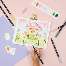 Load image into Gallery viewer, Dual Brush Pen Art Markers, Fairies, 10-Pack