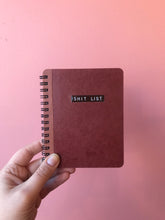 Load image into Gallery viewer, SH*T LIST - handmade rescued notebook