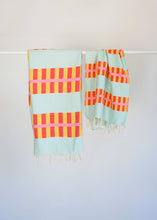 Load image into Gallery viewer, LATTICE TURKISH HAND TOWEL / SUMMER SPRITZ