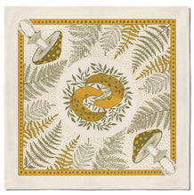 Load image into Gallery viewer, Mushroom + Ferns Bandana