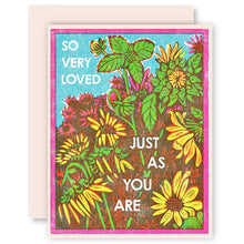 Load image into Gallery viewer, So Very Loved (Just As You Are) Encouragement Card