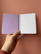Load image into Gallery viewer, Unicorn Sightings - handmade rescued notebook