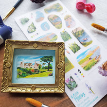 Load image into Gallery viewer, Serene Sketchbook Sticker Sheet