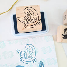Load image into Gallery viewer, Swan Rubber Stamp