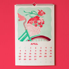 Load image into Gallery viewer, 2025 Risograph Wall Calendar - Ain't Life Grand?