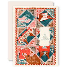 Load image into Gallery viewer, The World You're Making - Activism Risograph Card