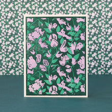 Load image into Gallery viewer, Edible Flowers Assorted Letterpress Cards Set