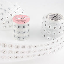 Load image into Gallery viewer, Letter Beads PET Tape - 50mm