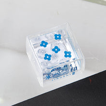 Load image into Gallery viewer, KORI JIRUSHI Crystal Clarity Small Stamp - Tiny Flowers