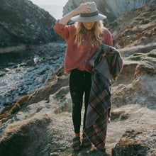 Load image into Gallery viewer, Recycled Wool Throw Blanket