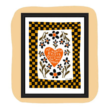Load image into Gallery viewer, MY WORTH EXISTS OUTSIDE MY WORK Art Print