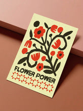 Load image into Gallery viewer, Flower Power Postcard