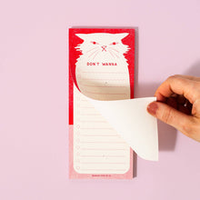 Load image into Gallery viewer, Don't Wanna - Risograph Notepad