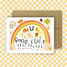 Load image into Gallery viewer, GOOD LUCK Greeting Card
