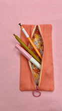 Load image into Gallery viewer, Center zip pencil pouch