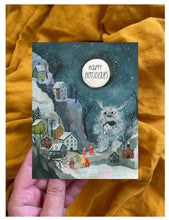 Load image into Gallery viewer, Fuzzy Holidays Greeting Card