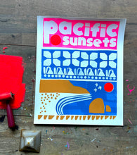 Load image into Gallery viewer, 8 x 10" Art Print - Pacific Sunsets