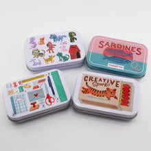 Load image into Gallery viewer, Stationery Lovers Washi Flake and Trinket Tin