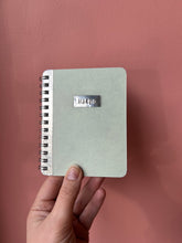 Load image into Gallery viewer, HACKS - handmade rescued notebook