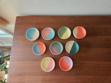 Load image into Gallery viewer, Half & Half Round Dishes (Extra Small)