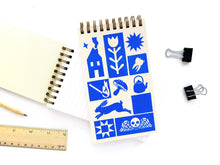 Load image into Gallery viewer, Quilt Coil Notepad