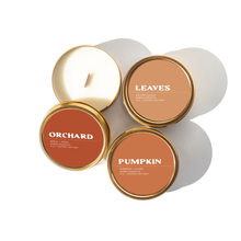 Load image into Gallery viewer, Orchard Travel Tin Candle