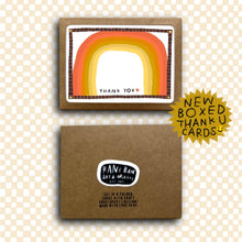 Load image into Gallery viewer, THANK YOU RAINBOW Greeting Card Set