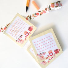 Load image into Gallery viewer, Little List Strawberry Sticky Note